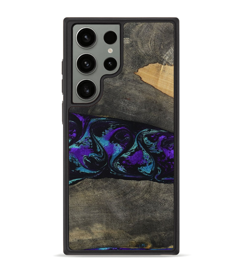 Galaxy S23 Ultra Wood Phone Case - Giles (Purple, 813641)