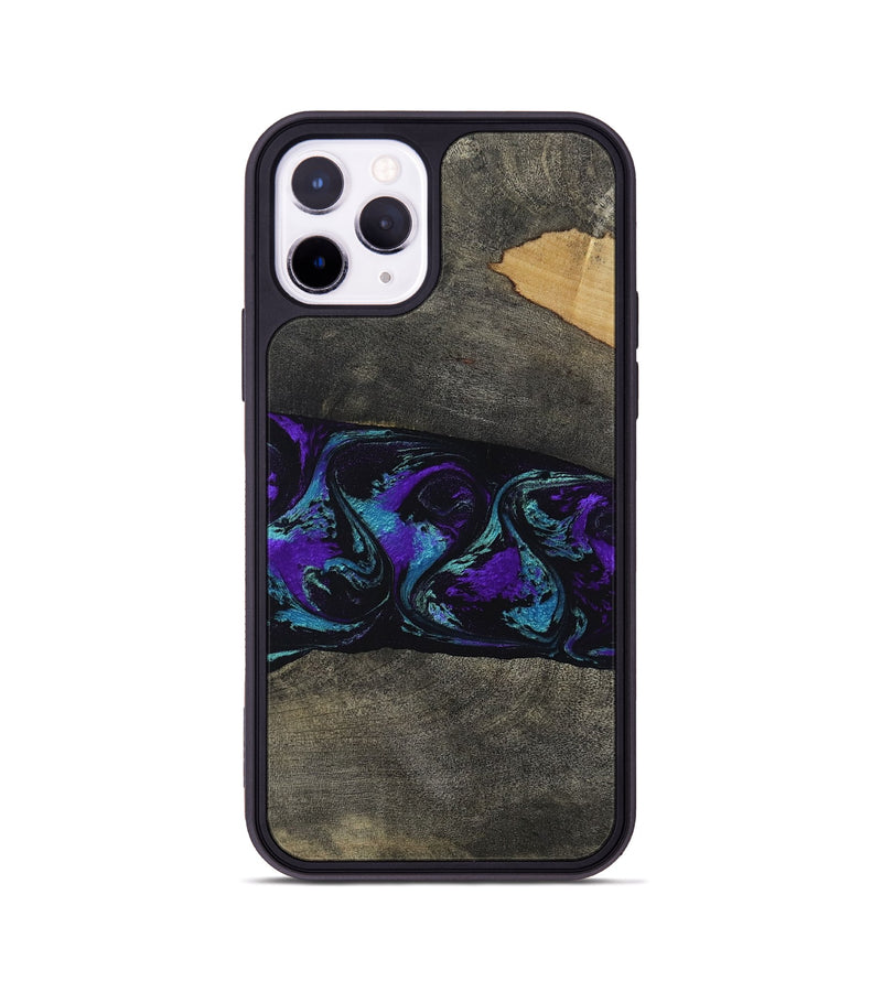 iPhone 11 Pro Wood Phone Case - Giles (Purple, 813641)