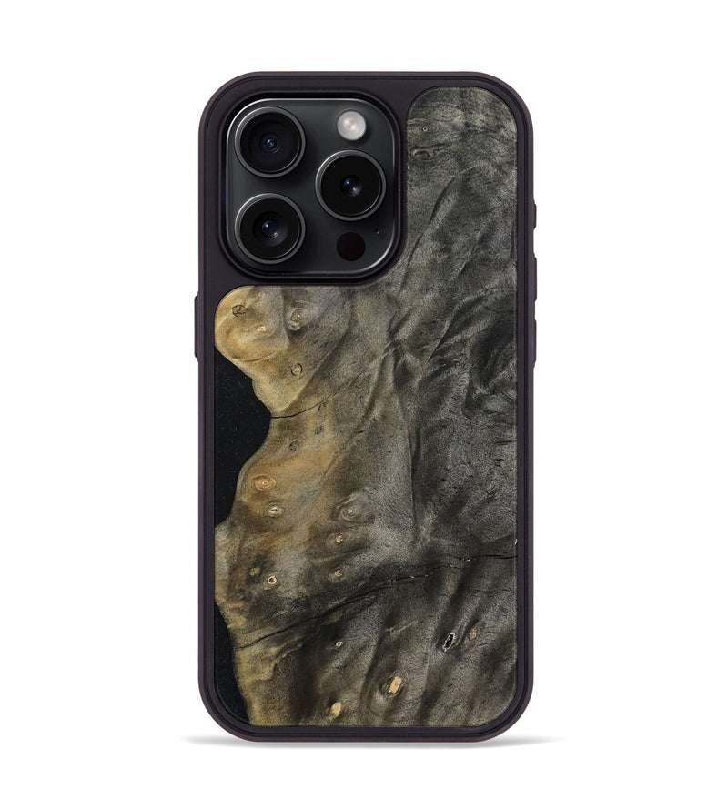 iPhone 15 Pro Wood Phone Case - Blakely (Wood Burl, 813645)