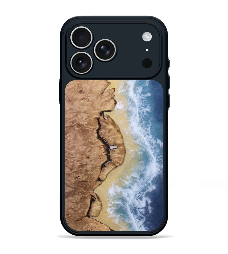 iPhone 17 Pro Max Wood Phone Case - Ensley (Coastal, 813673)