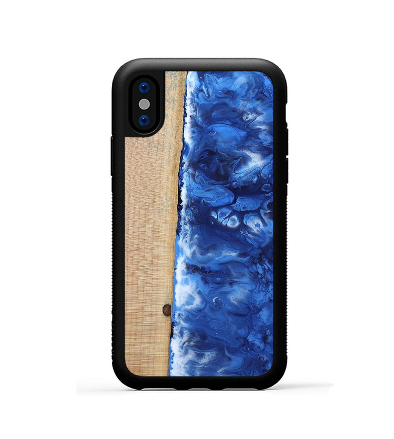 iPhone Xs Wood Phone Case - Quintin (Coastal, 813690)