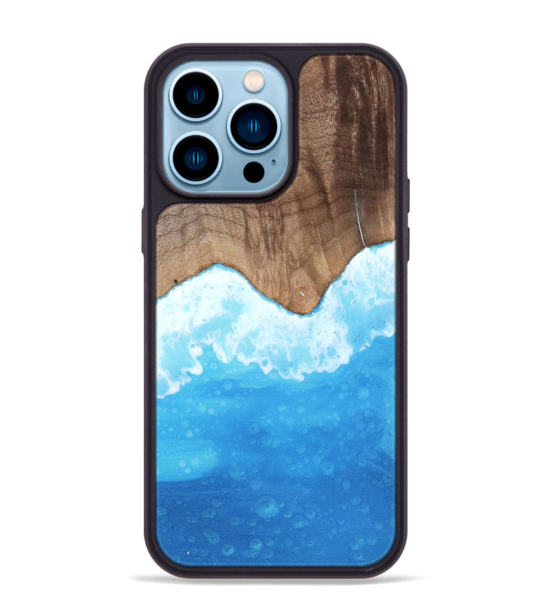 iPhone 14 Pro Max Wood Phone Case - Shad (Coastal, 813713)