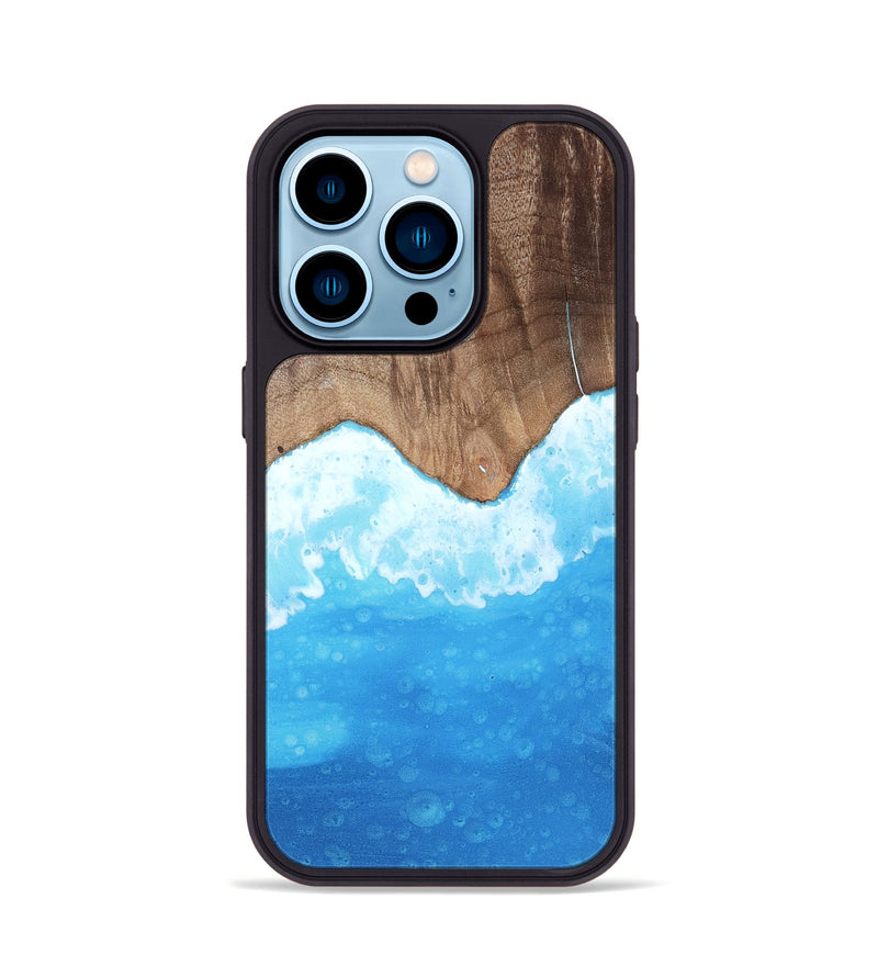 iPhone 14 Pro Wood Phone Case - Shad (Coastal, 813713)