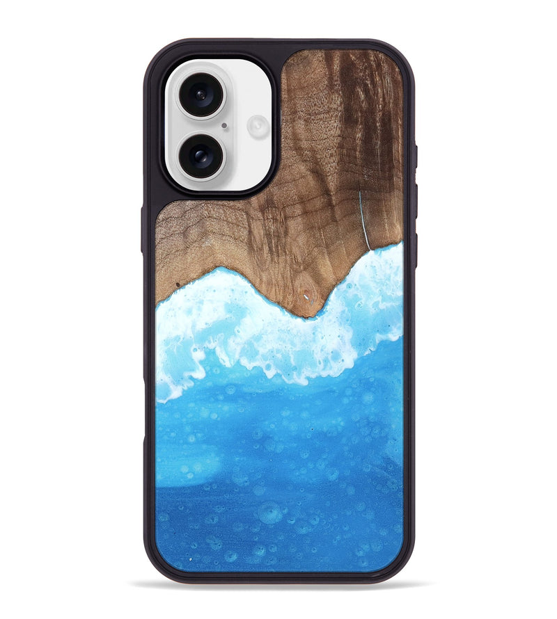 iPhone 16 Plus Wood Phone Case - Shad (Coastal, 813713)