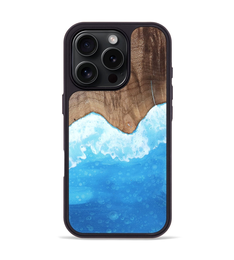 iPhone 16 Pro Wood Phone Case - Shad (Coastal, 813713)