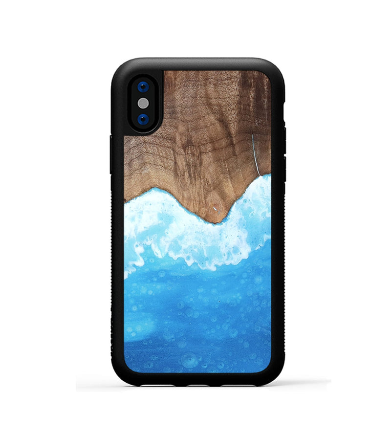 iPhone Xs Wood Phone Case - Shad (Coastal, 813713)