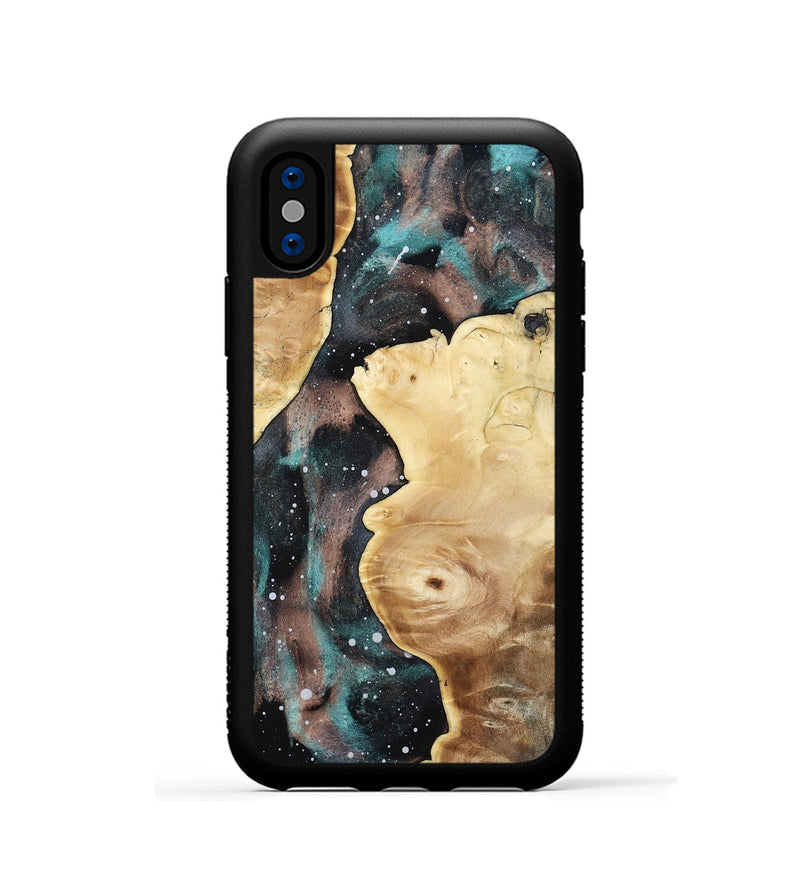 iPhone Xs Wood Phone Case - Melanie (Cosmos, 813726)