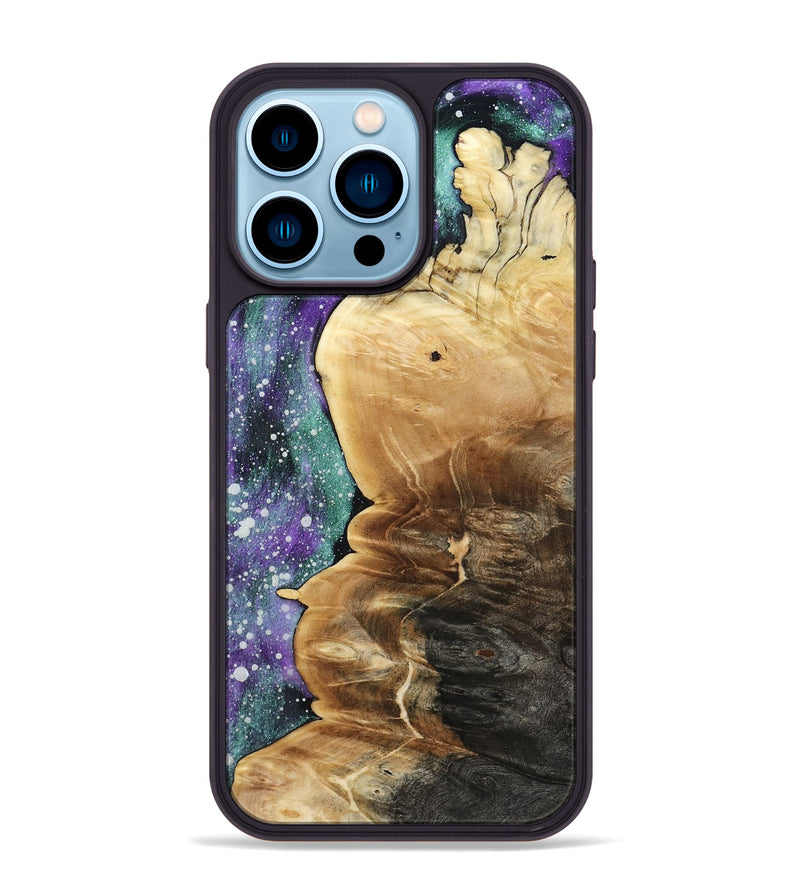 iPhone 14 Pro Max Wood Phone Case - Janeen (Cosmos, 813728)
