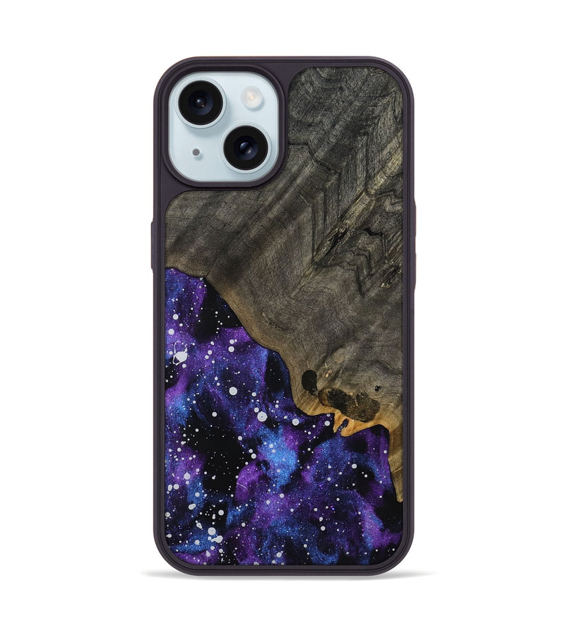 iPhone 15 Wood Phone Case - Trace (Cosmos, 813754)