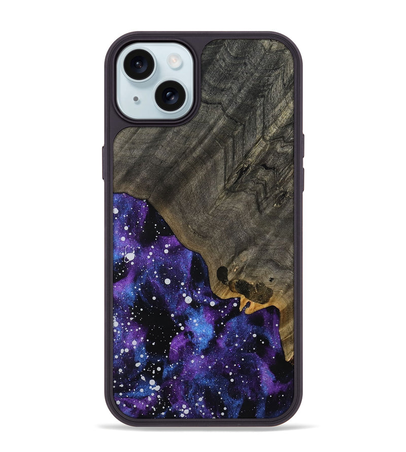 iPhone 15 Plus Wood Phone Case - Trace (Cosmos, 813754)