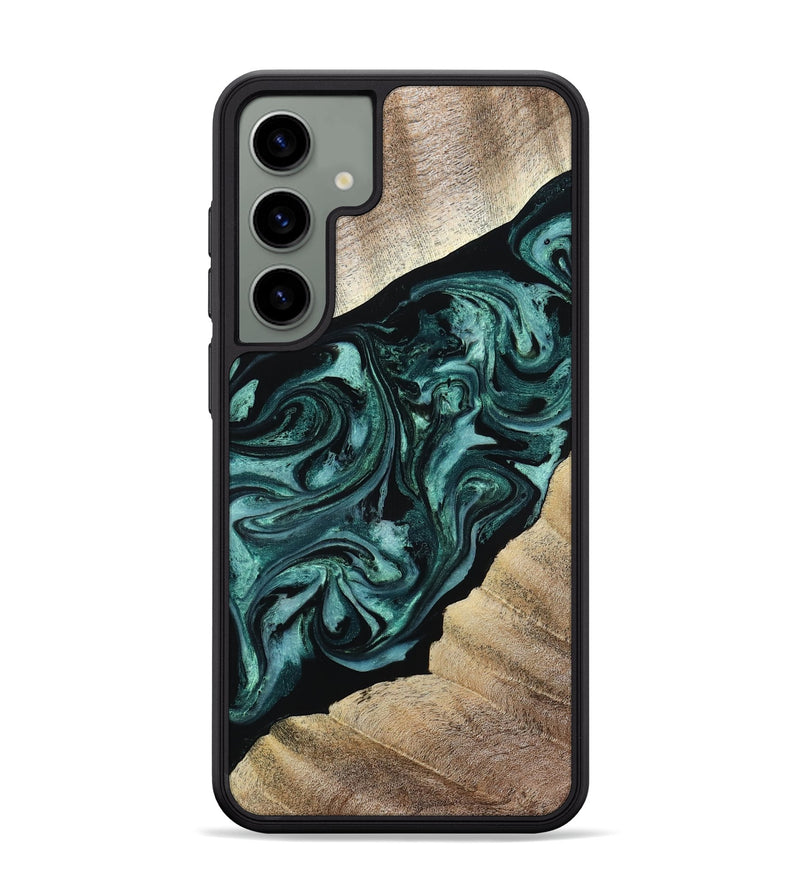 Galaxy S24 Plus Wood Phone Case - Ronald (Green, 813768)