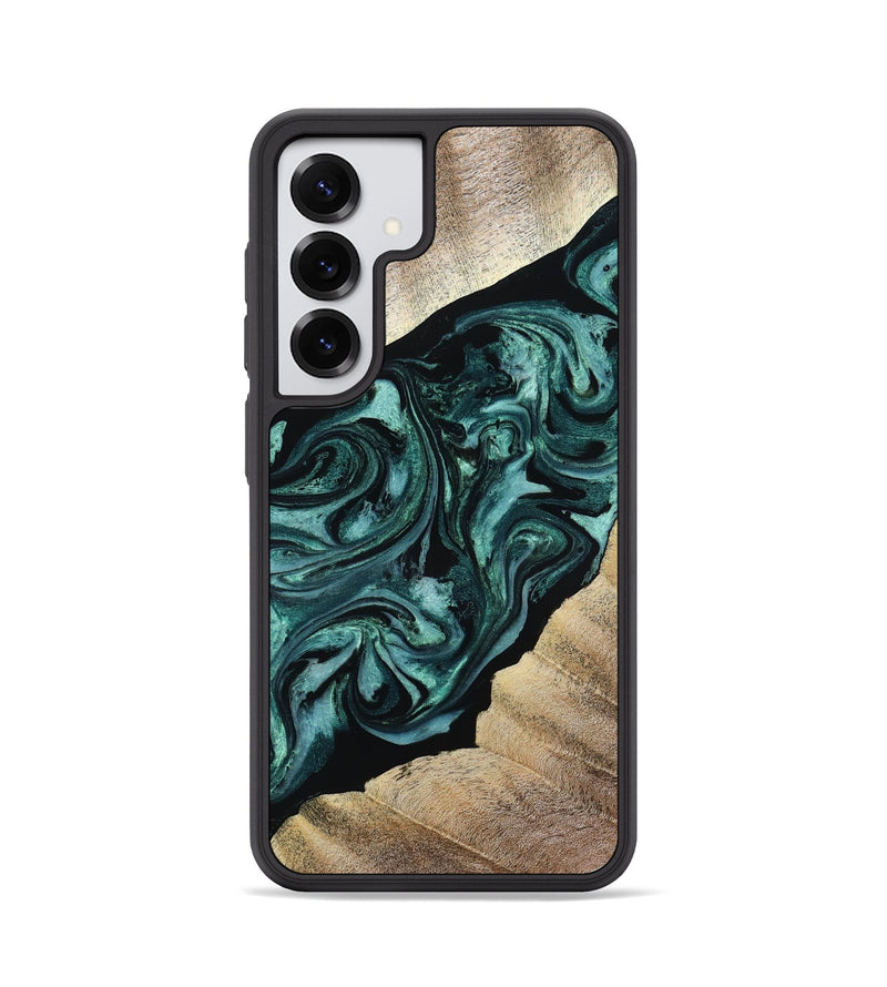 Galaxy S25 Wood Phone Case - Ronald (Green, 813768)