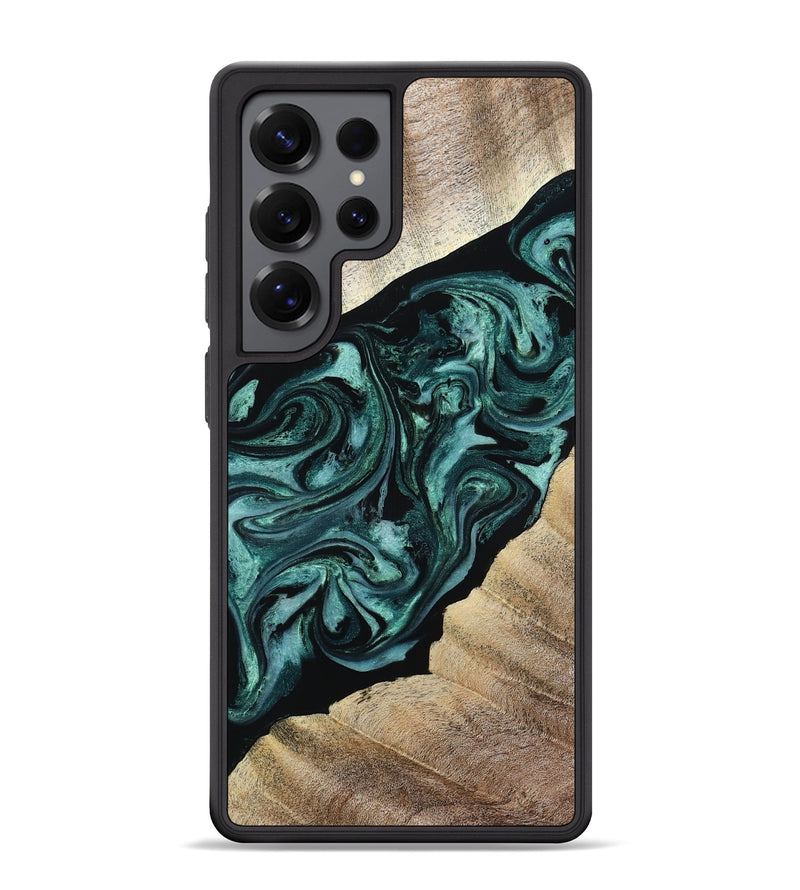 Galaxy S25 Ultra Wood Phone Case - Ronald (Green, 813768)