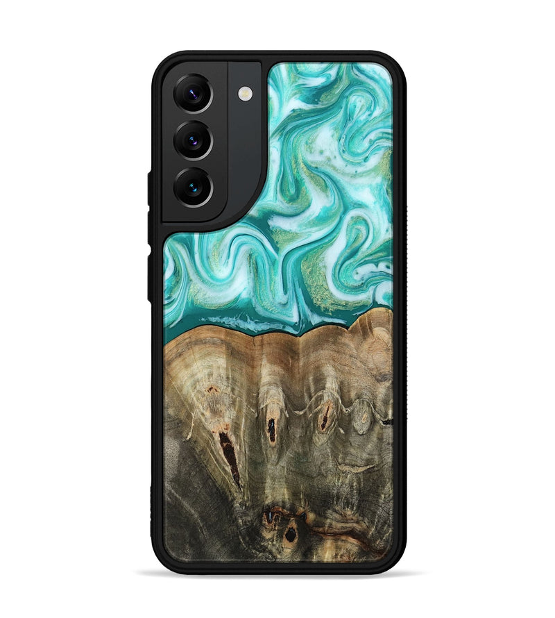 Galaxy S22 Plus Wood Phone Case - Gigi (Green, 813776)
