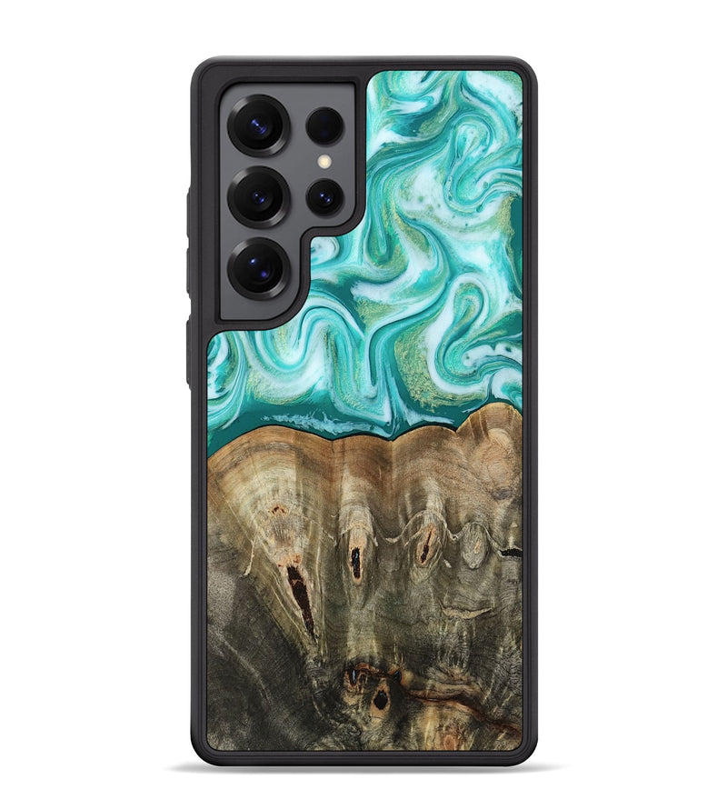 Galaxy S25 Ultra Wood Phone Case - Gigi (Green, 813776)