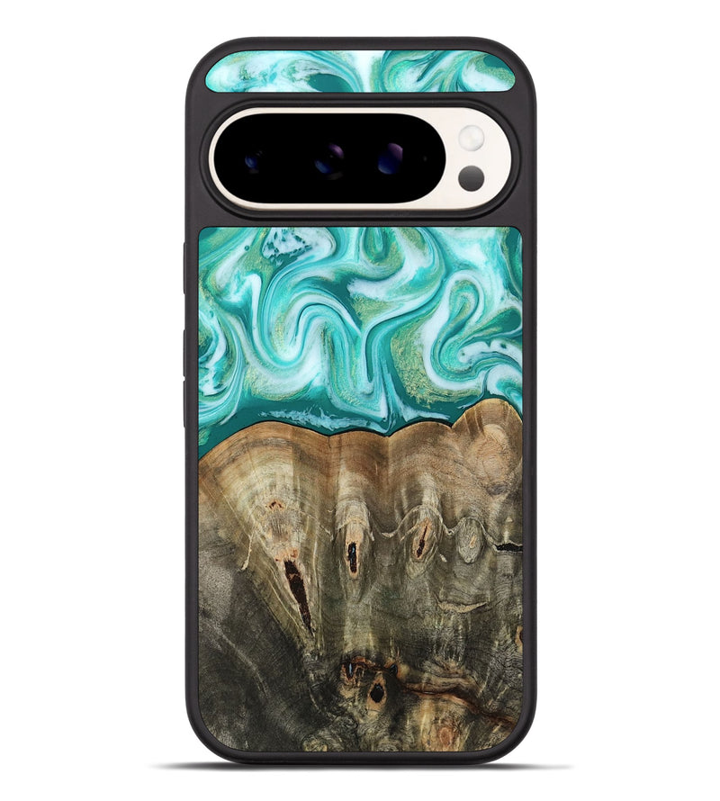 Pixel 9 Pro XL Wood Phone Case - Gigi (Green, 813776)