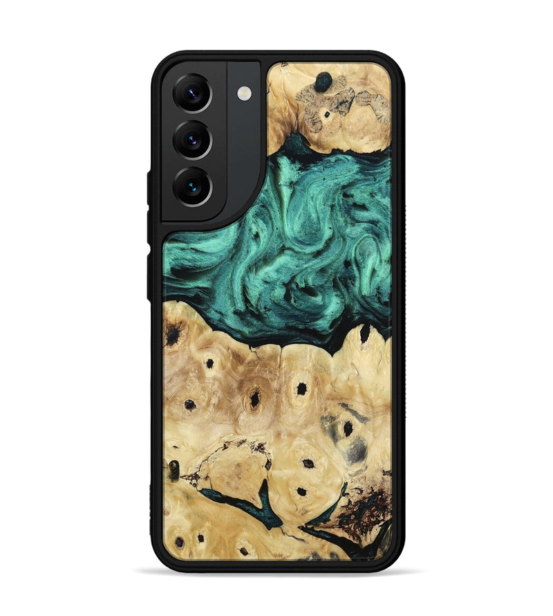Galaxy S22 Plus Wood Phone Case - Brendon (Green, 813781)