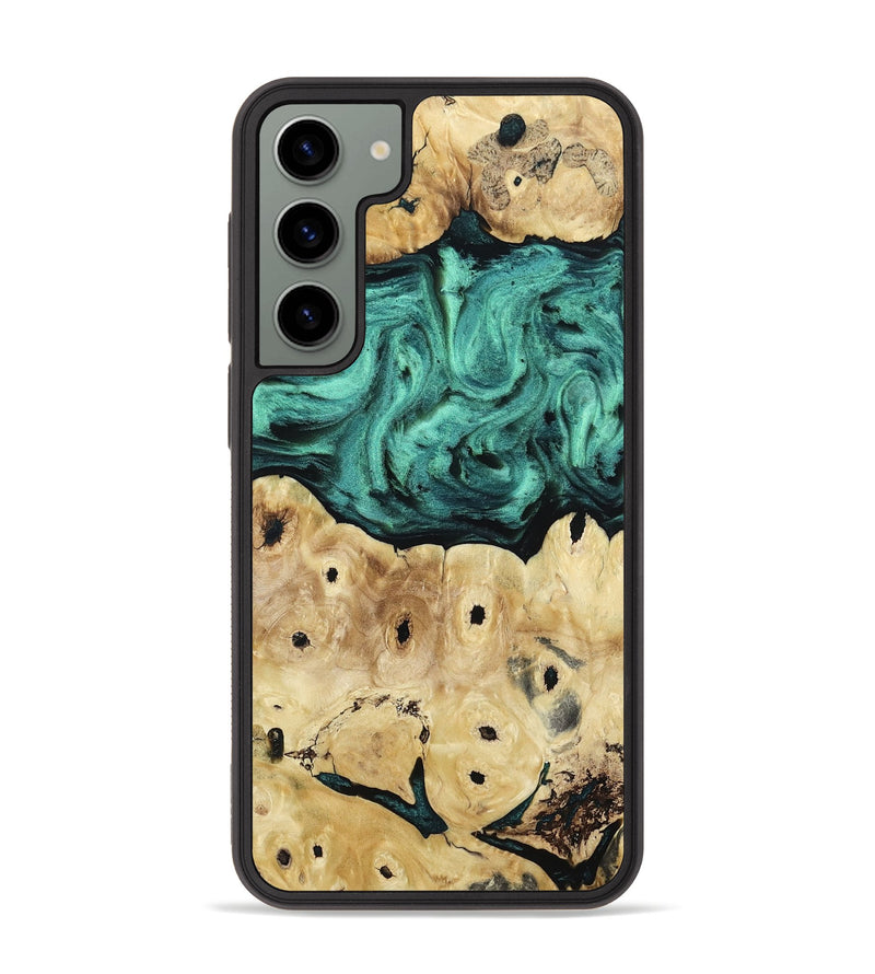Galaxy S23 Plus Wood Phone Case - Brendon (Green, 813781)