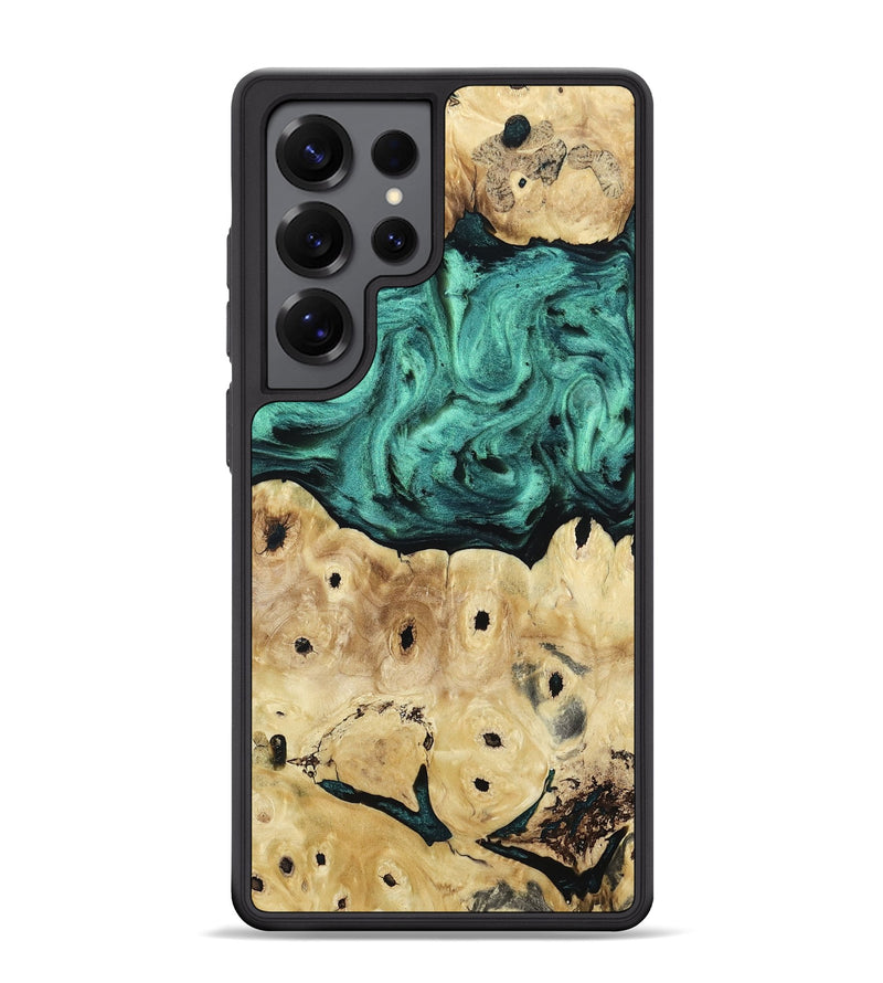 Galaxy S25 Ultra Wood Phone Case - Brendon (Green, 813781)