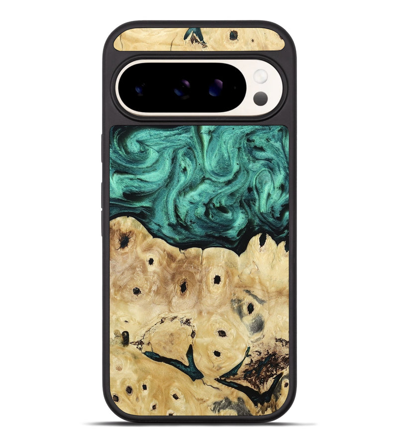 Pixel 9 Pro XL Wood Phone Case - Brendon (Green, 813781)