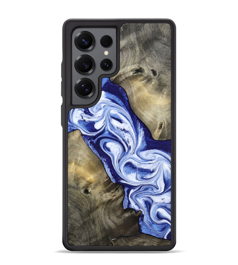 Galaxy S25 Ultra Wood Phone Case - Basil (Blue, 813794)
