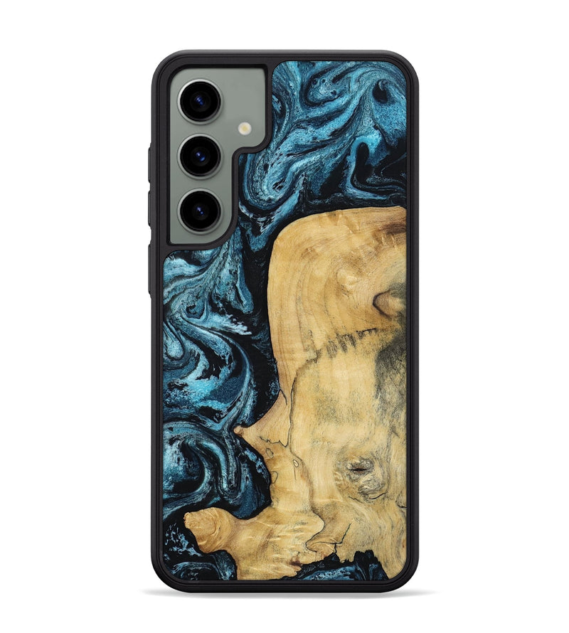 Galaxy S24 Plus Wood Phone Case - Keegan (Blue, 813799)