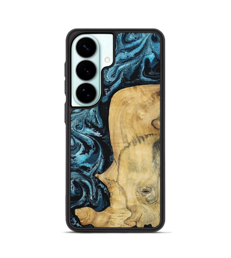 Galaxy S26 Wood Phone Case - Keegan (Blue, 813799)