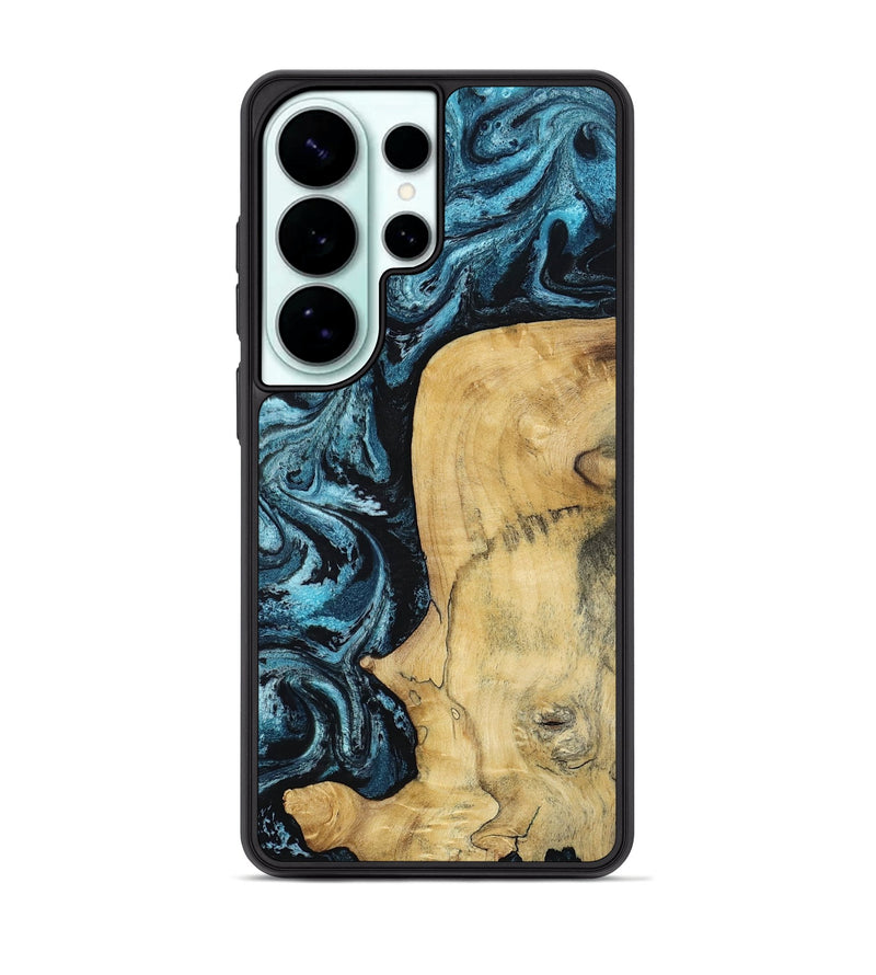 Galaxy S26 Ultra Wood Phone Case - Keegan (Blue, 813799)