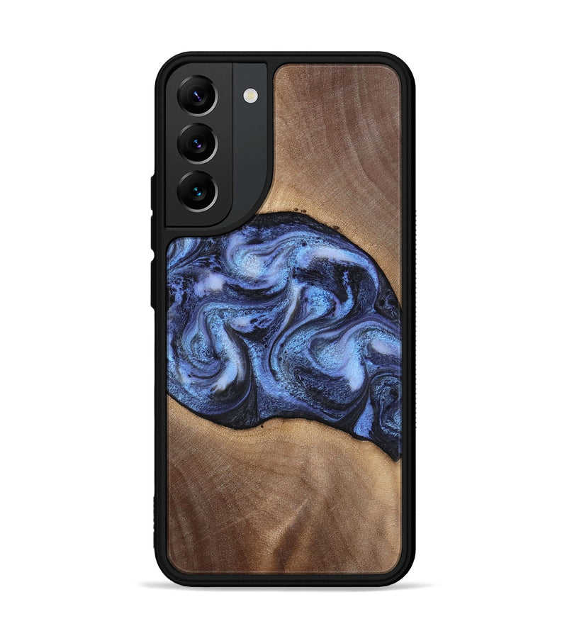 Galaxy S22 Plus Wood Phone Case - Destini (Blue, 813803)