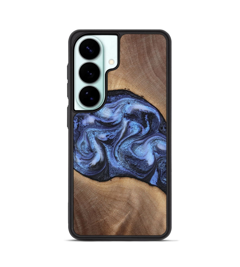 Galaxy S26 Wood Phone Case - Destini (Blue, 813803)