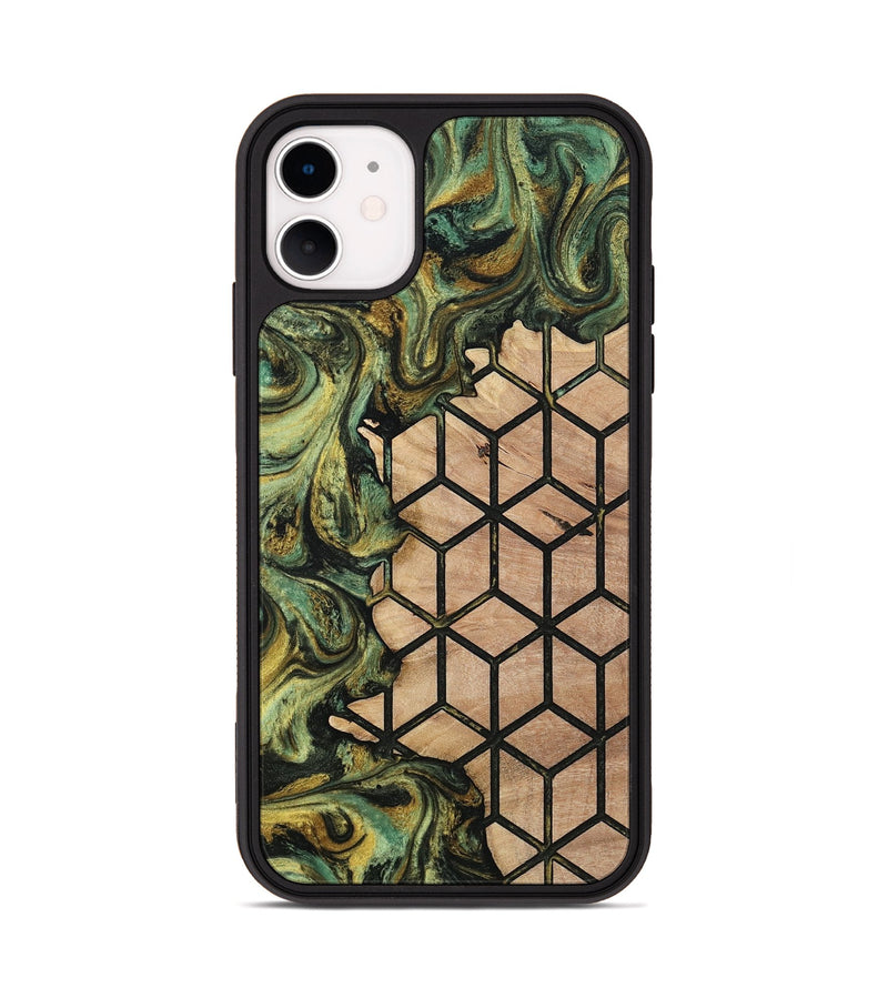 iPhone 11 Wood Phone Case - Carli (Pattern, 813812)