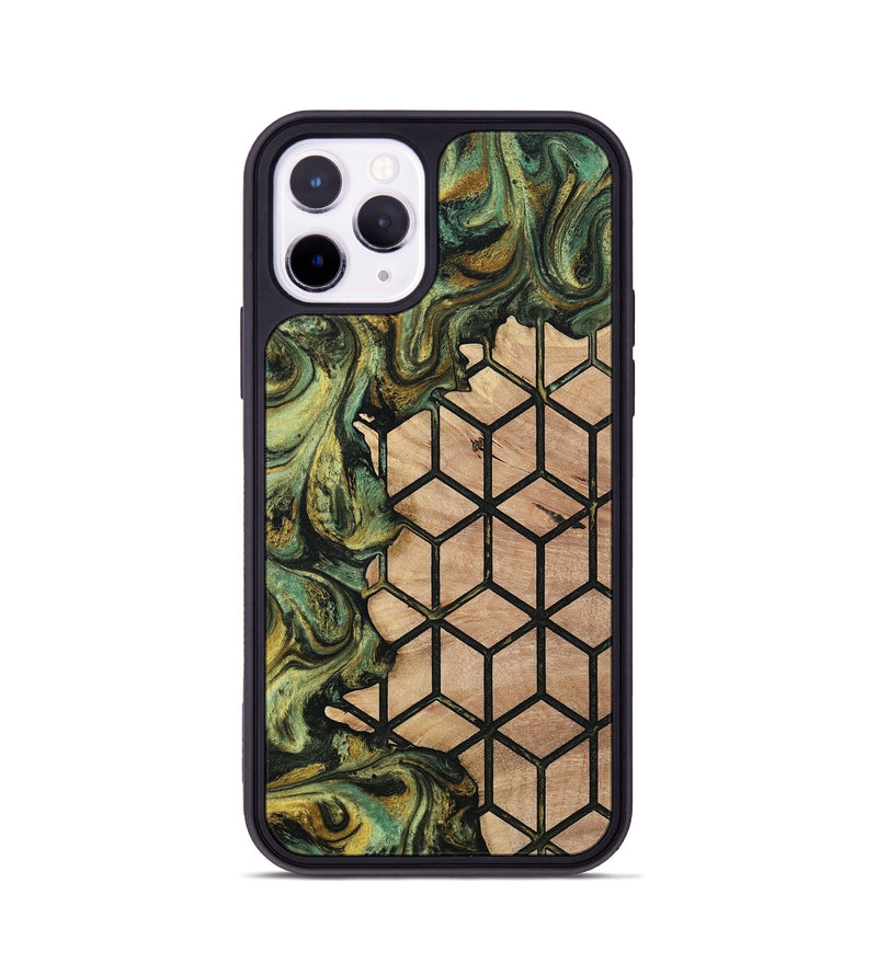 iPhone 11 Pro Wood Phone Case - Carli (Pattern, 813812)