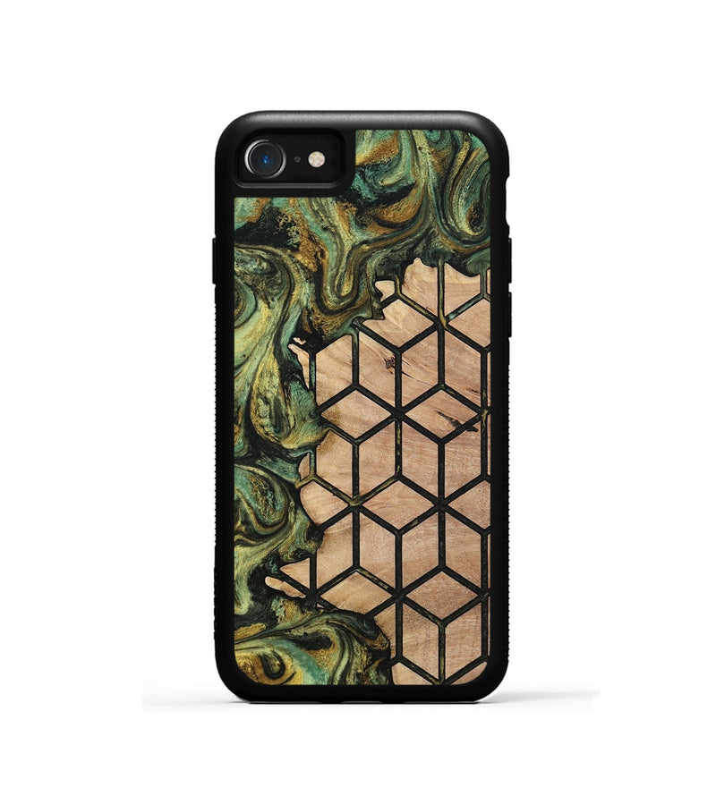 iPhone SE Wood Phone Case - Carli (Pattern, 813812)