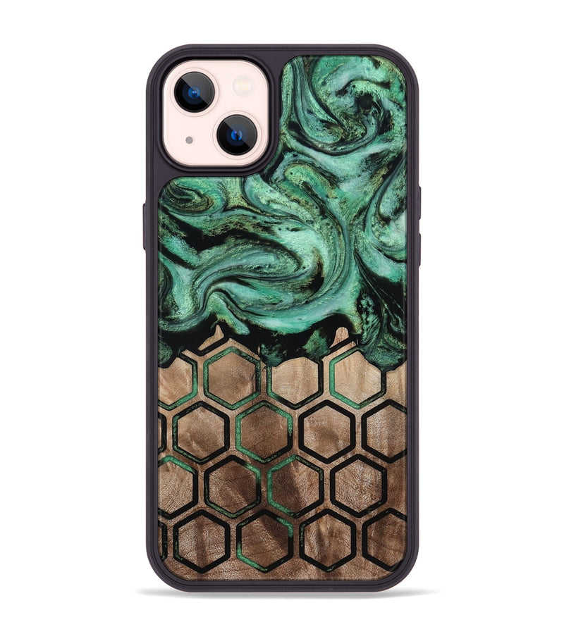 iPhone 14 Plus Wood Phone Case - Ayana (Pattern, 813828)
