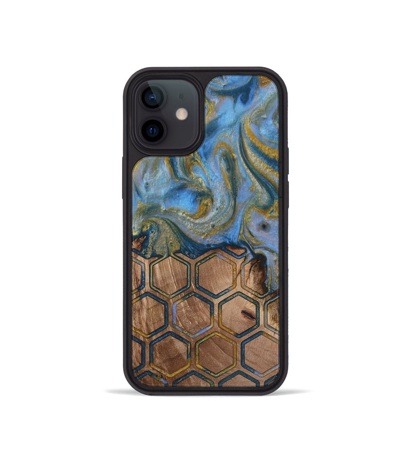 iPhone 12 mini Wood Phone Case - Tamera (Pattern, 813834)