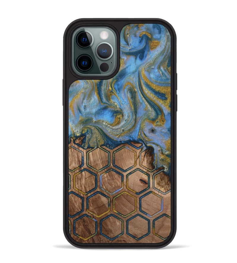 iPhone 12 Pro Max Wood Phone Case - Tamera (Pattern, 813834)