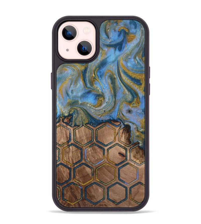 iPhone 14 Plus Wood Phone Case - Tamera (Pattern, 813834)