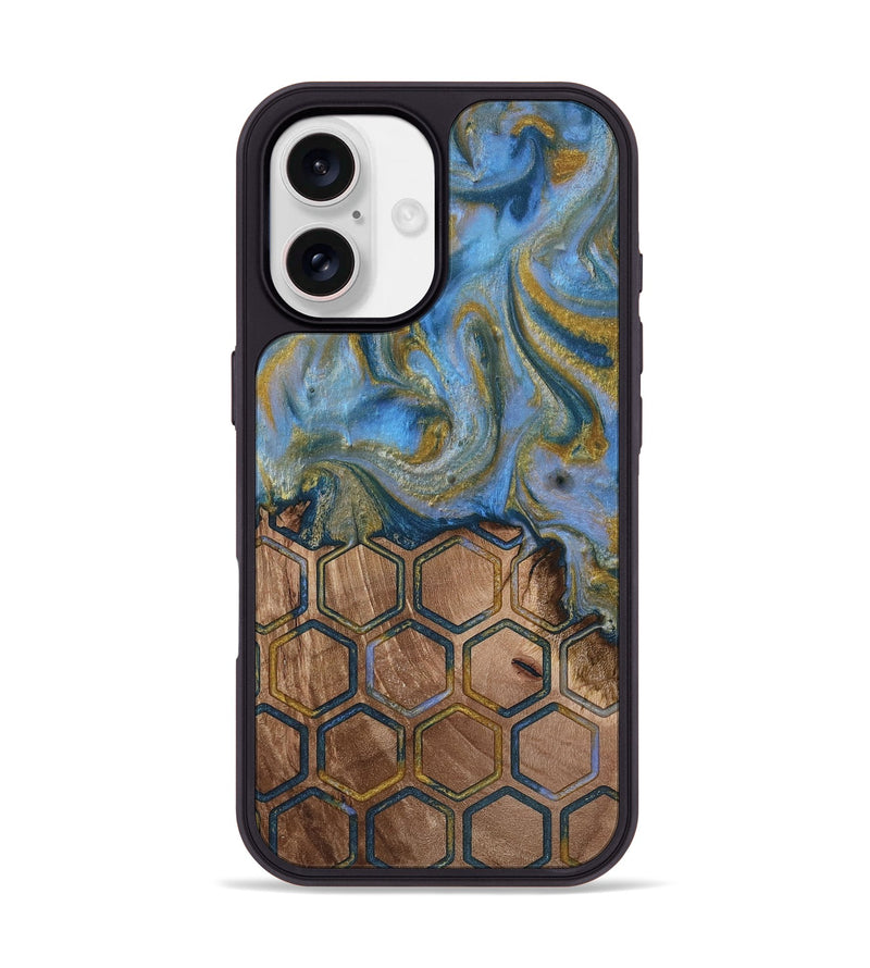 iPhone 17 Wood Phone Case - Tamera (Pattern, 813834)