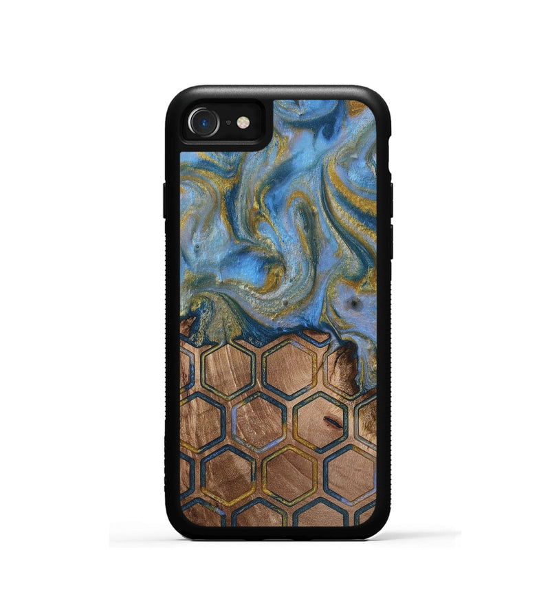 iPhone SE Wood Phone Case - Tamera (Pattern, 813834)