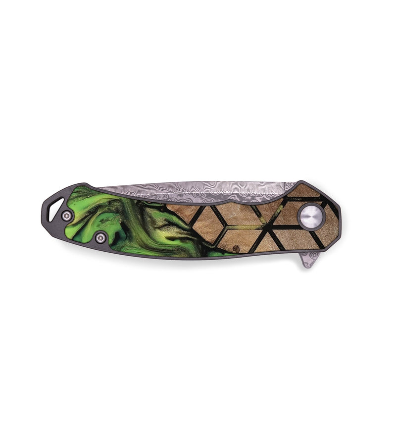 EDC Wood Pocket Knife - Janene (Pattern, 813845)