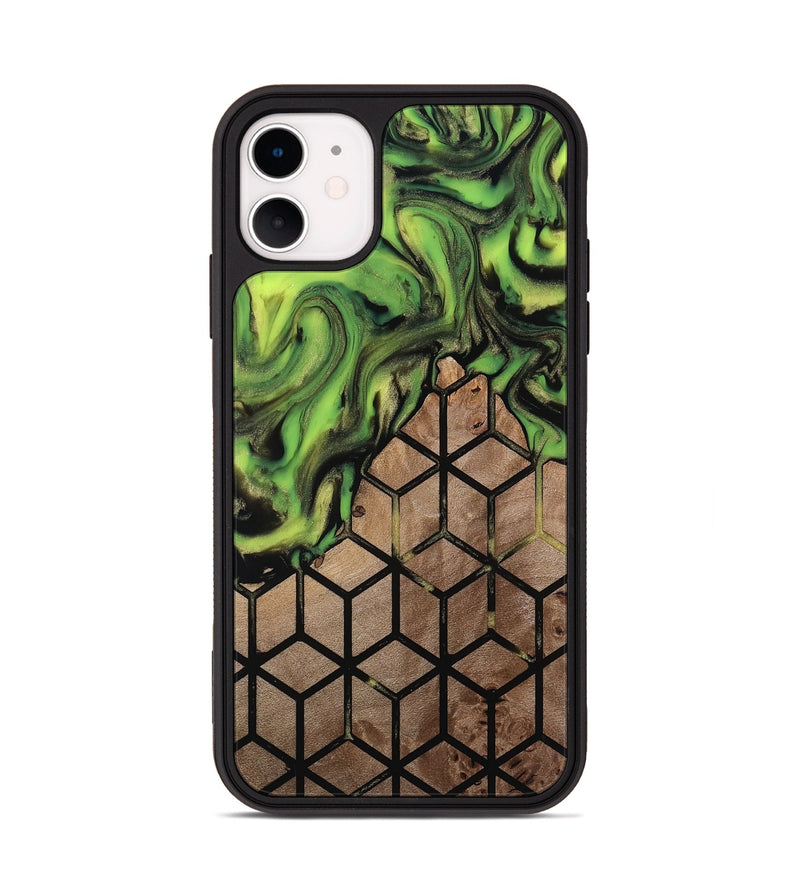 iPhone 11 Wood Phone Case - Janene (Pattern, 813845)