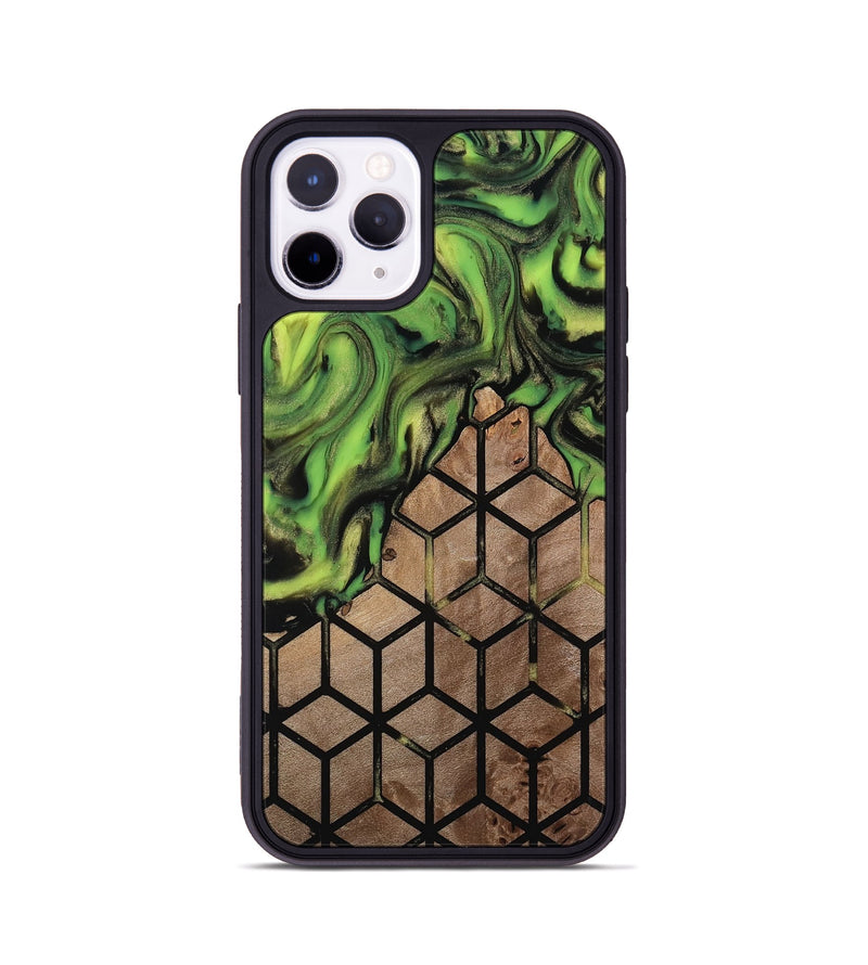iPhone 11 Pro Wood Phone Case - Janene (Pattern, 813845)