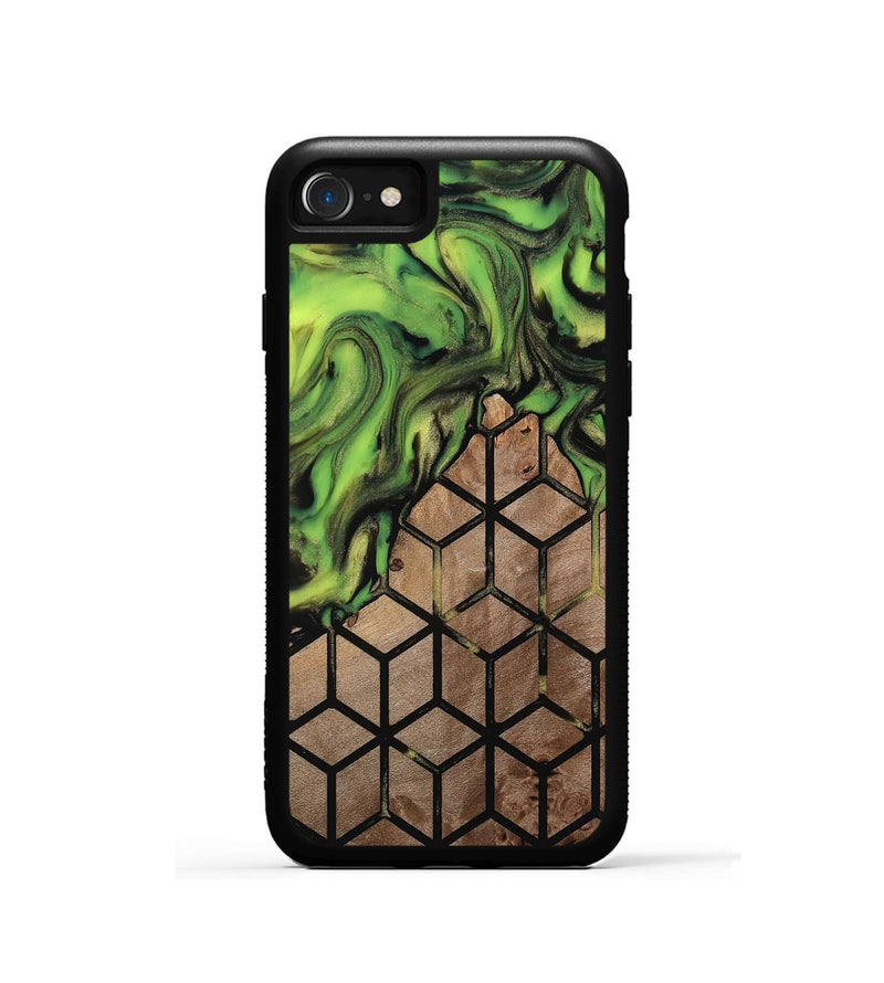 iPhone SE Wood Phone Case - Janene (Pattern, 813845)