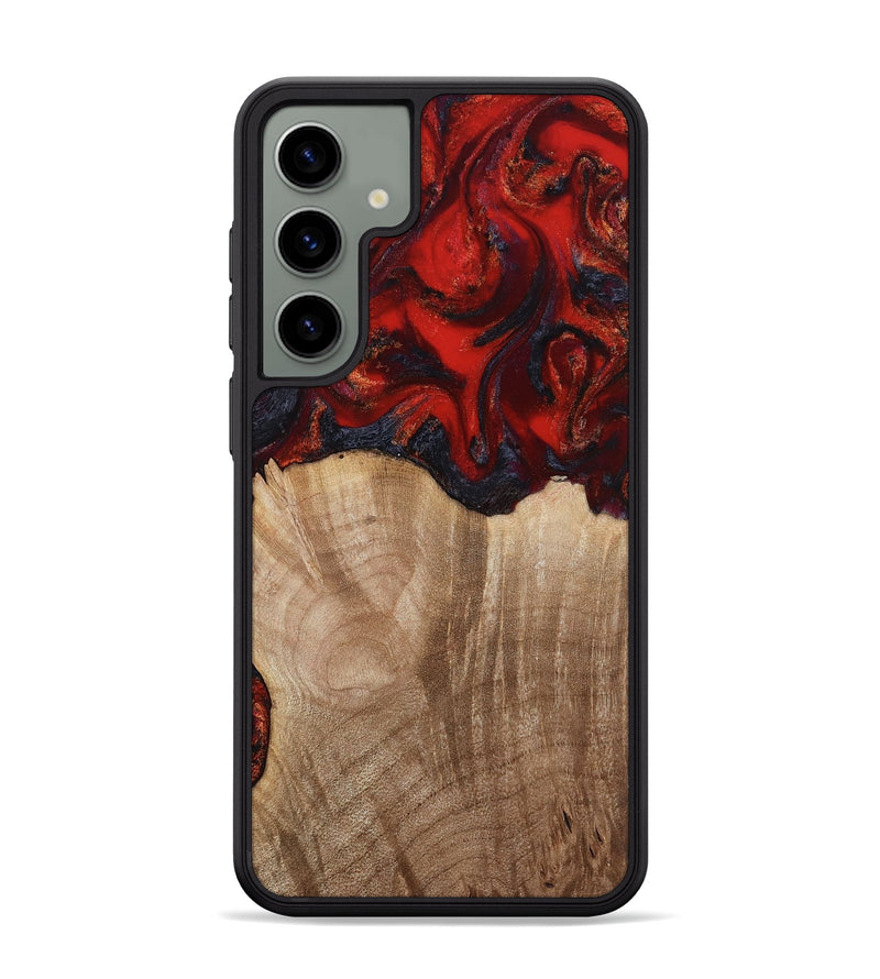 Galaxy S24 Plus Wood Phone Case - Adela (Red, 813860)