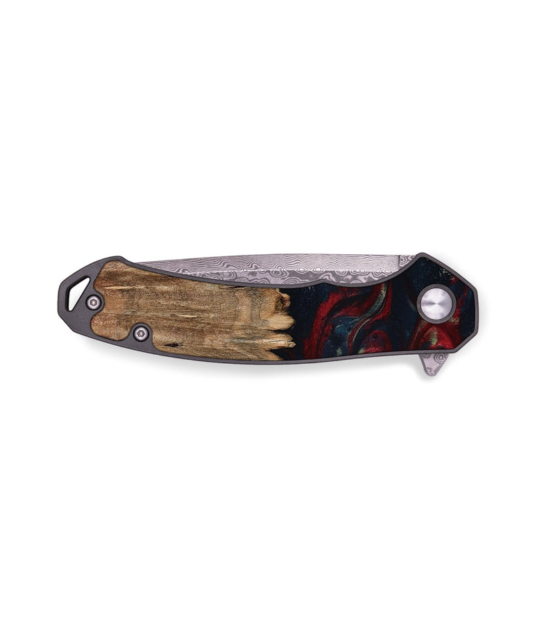 EDC Wood Pocket Knife - Gertie (Red, 813868)