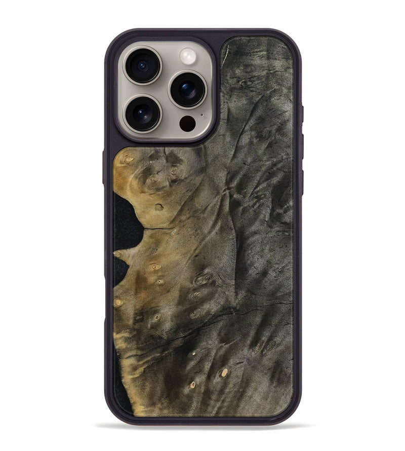 iPhone 16 Pro Max Wood Phone Case - Simone (Wood Burl, 813885)
