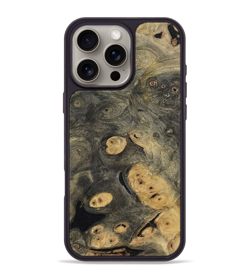 iPhone 16 Pro Max Wood Phone Case - Aubrey (Wood Burl, 813888)