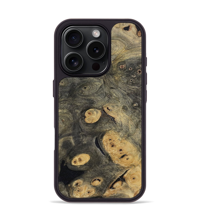 iPhone 16 Pro Wood Phone Case - Aubrey (Wood Burl, 813888)
