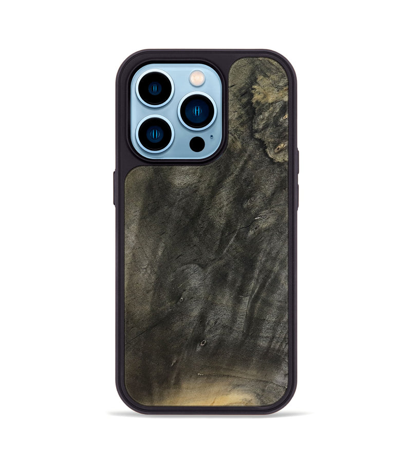 iPhone 14 Pro Wood Phone Case - Easton (Wood Burl, 813889)
