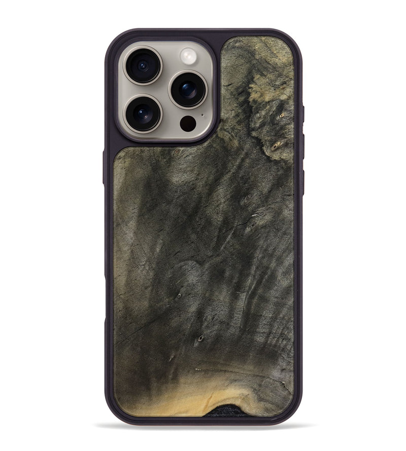 iPhone 16 Pro Max Wood Phone Case - Easton (Wood Burl, 813889)